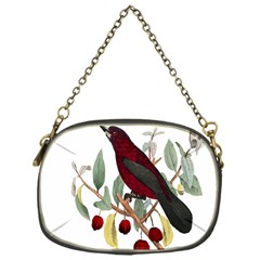 Bird On Branch Illustration Chain Purses (one Side)  by Amaryn4rt