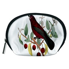 Bird On Branch Illustration Accessory Pouches (medium)  by Amaryn4rt