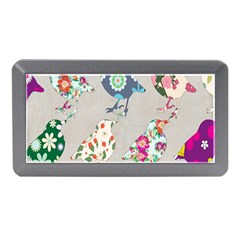 Birds Floral Pattern Wallpaper Memory Card Reader (mini)