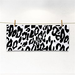 Black And White Leopard Skin Cosmetic Storage Cases by Amaryn4rt