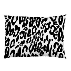 Black And White Leopard Skin Pillow Case