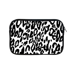 Black And White Leopard Skin Apple Macbook Pro 13  Zipper Case by Amaryn4rt