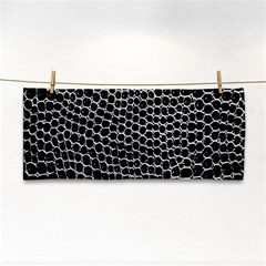 Black White Crocodile Background Cosmetic Storage Cases by Amaryn4rt