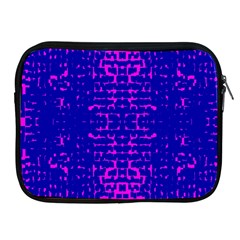 Blue And Pink Pixel Pattern Apple Ipad 2/3/4 Zipper Cases