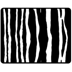 Zebra Background Pattern Fleece Blanket (medium) 