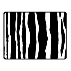 Zebra Background Pattern Fleece Blanket (small)