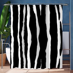 Zebra Background Pattern Shower Curtain 60  X 72  (medium) 