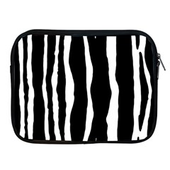 Zebra Background Pattern Apple Ipad 2/3/4 Zipper Cases