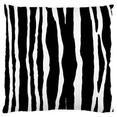 Zebra Background Pattern Large Flano Cushion Case (one Side)