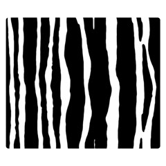 Zebra Background Pattern Double Sided Flano Blanket (small)  by Amaryn4rt