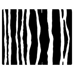 Zebra Background Pattern Double Sided Flano Blanket (medium)  by Amaryn4rt