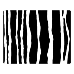 Zebra Background Pattern Double Sided Flano Blanket (large) 