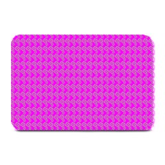 Clovers On Pink Plate Mats