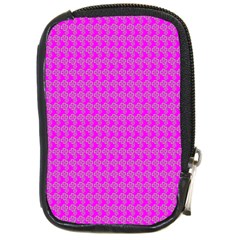 Clovers On Pink Compact Camera Cases