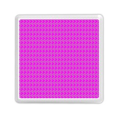 Clovers On Pink Memory Card Reader (square) 