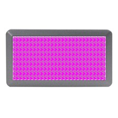 Clovers On Pink Memory Card Reader (mini)