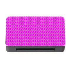 Clovers On Pink Memory Card Reader With Cf