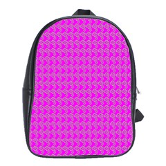 Clovers On Pink School Bags (xl) 