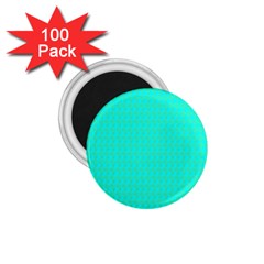 Clovers On Blue 1 75  Magnets (100 Pack)  by PhotoNOLA