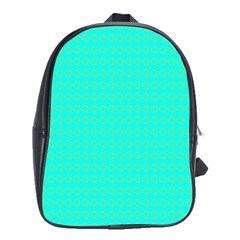 Clovers On Blue School Bags (xl) 