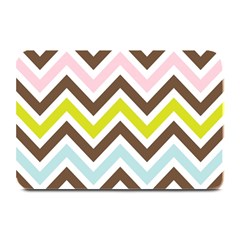 Chevrons Stripes Colors Background Plate Mats