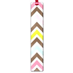 Chevrons Stripes Colors Background Large Book Marks