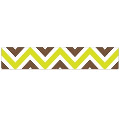 Chevrons Stripes Colors Background Flano Scarf (large) by Amaryn4rt