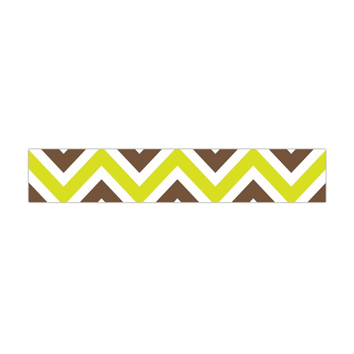 Chevrons Stripes Colors Background Flano Scarf (Mini)