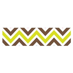 Chevrons Stripes Colors Background Satin Scarf (oblong)