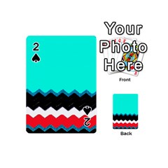 Pattern Digital Painting Lines Art Playing Cards 54 (mini) 