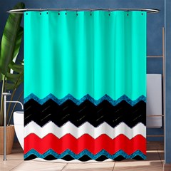 Pattern Digital Painting Lines Art Shower Curtain 60  X 72  (medium)  by Amaryn4rt