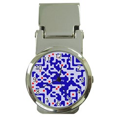 Digital Computer Graphic Qr Code Is Encrypted With The Inscription Money Clip Watches by Amaryn4rt