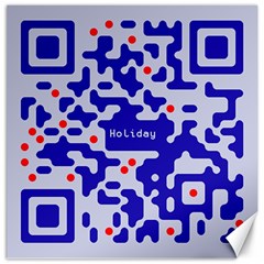 Digital Computer Graphic Qr Code Is Encrypted With The Inscription Canvas 20  X 20   by Amaryn4rt