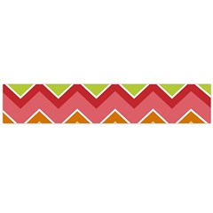 Colorful Background Of Chevrons Zigzag Pattern Flano Scarf (large) by Amaryn4rt