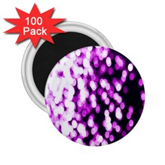 Bokeh Background In Purple Color 2 25  Magnets (100 Pack)  by Amaryn4rt