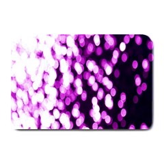 Bokeh Background In Purple Color Plate Mats