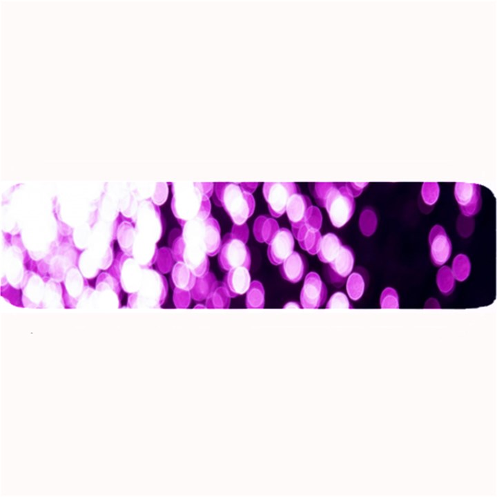 Bokeh Background In Purple Color Large Bar Mats