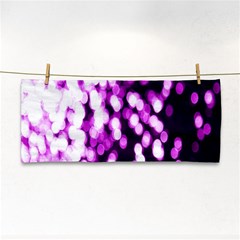 Bokeh Background In Purple Color Cosmetic Storage Cases by Amaryn4rt