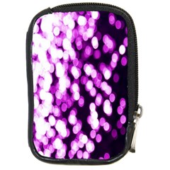 Bokeh Background In Purple Color Compact Camera Cases by Amaryn4rt