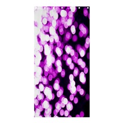 Bokeh Background In Purple Color Shower Curtain 36  X 72  (stall)  by Amaryn4rt