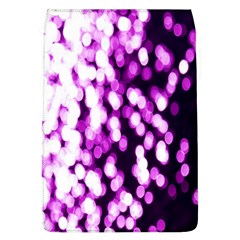 Bokeh Background In Purple Color Flap Covers (l) 