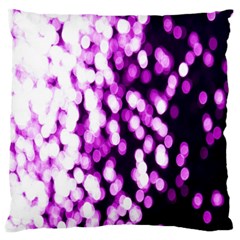 Bokeh Background In Purple Color Standard Flano Cushion Case (one Side) by Amaryn4rt