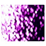 Bokeh Background In Purple Color Double Sided Flano Blanket (Small)  50 x40  Blanket Front