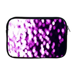 Bokeh Background In Purple Color Apple Macbook Pro 17  Zipper Case by Amaryn4rt