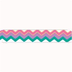 Chevron Pattern Colorful Art Small Bar Mats