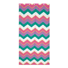 Chevron Pattern Colorful Art Shower Curtain 36  X 72  (stall) 