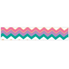 Chevron Pattern Colorful Art Flano Scarf (large) by Amaryn4rt