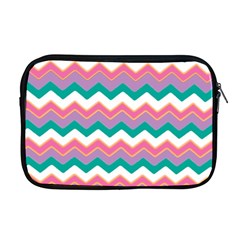 Chevron Pattern Colorful Art Apple Macbook Pro 17  Zipper Case by Amaryn4rt