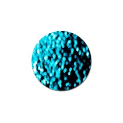 Bokeh Background In Blue Color Golf Ball Marker by Amaryn4rt