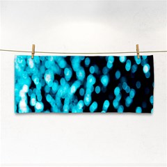 Bokeh Background In Blue Color Cosmetic Storage Cases by Amaryn4rt